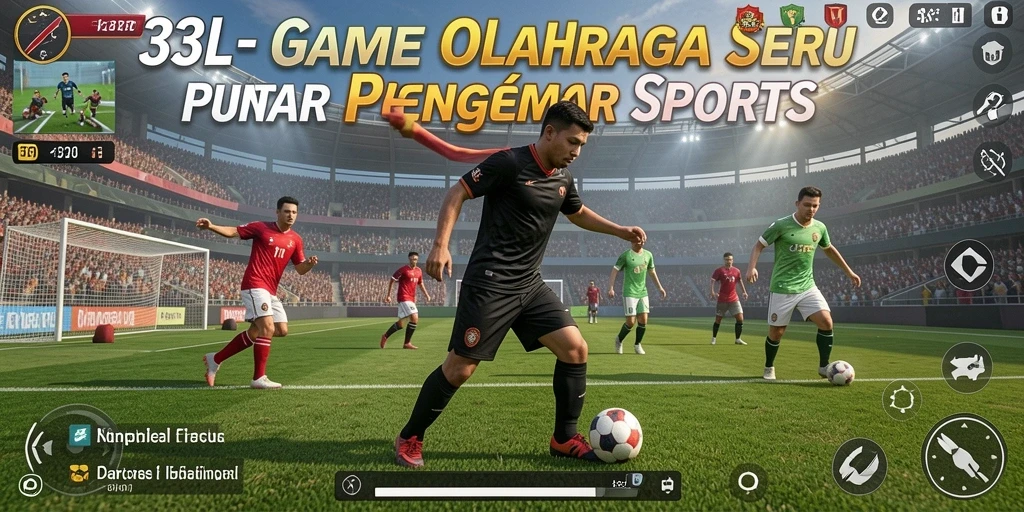 Screenshot gameplay 33L yang menarik dengan aksi olahraga seru.