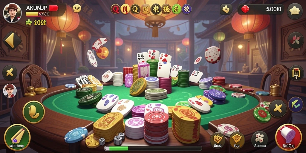 Tampilan gameplay AKUNJP yang menarik dan kompetitif.