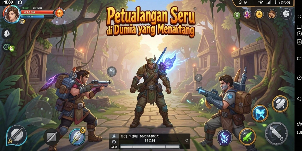 Gameplay seru IND89 dengan grafik menakjubkan dan teka-teki menantang.