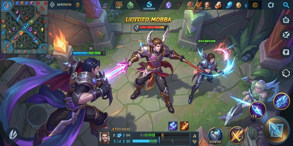 Gameplay LITETOTO yang mengasyikkan dan penuh aksi.