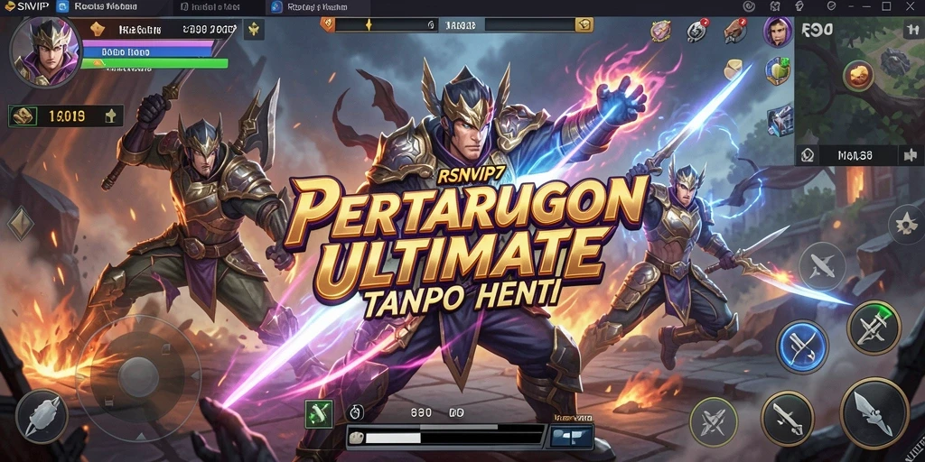 Tampilan gameplay RSNVIP7 yang mendebarkan saat bertarung.
