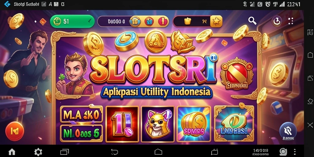 Tampilan antarmuka SLOTSRI yang intuitif dan mudah digunakan.